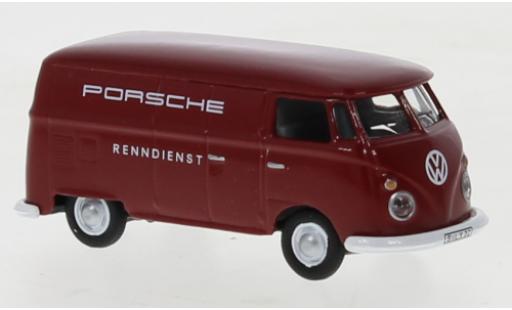 Volkswagen T1 1/87 Schuco Kastenwagen Porsche Renndienst miniature