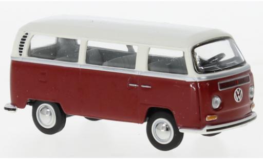 Miniature Volkswagen T2 1/64 Schuco bus rouge foncé/blanche Volkswagen T2 1/64 Schuco bus rouge foncé/blanche miniature