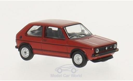 Miniature Volkswagen Golf 1/64 Schuco I GTI rouge Volkswagen Golf 1/64 Schuco I GTI rouge miniature