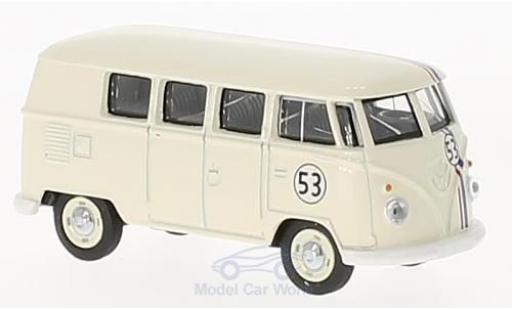Miniature Volkswagen T1 B 1/64 Schuco Bus blanche Nr.53 Volkswagen T1 B 1/64 Schuco Bus blanche Nr.53 miniature