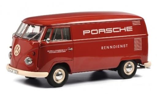 Miniature Volkswagen T1 1/18 Schuco Kasten Porsche Renndienst Volkswagen T1 1/18 Schuco Kasten Porsche Renndienst miniature