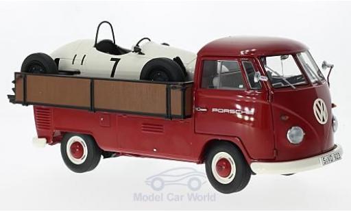 Miniature Volkswagen T1 B 1/18 Schuco b Westfalia Pritsche Porsche mit Ladegut Formel Vau Rennwagen Volkswagen T1 B 1/18 Schuco b Westfalia Pritsche Porsche mit Ladegut Formel Vau Rennwagen miniature