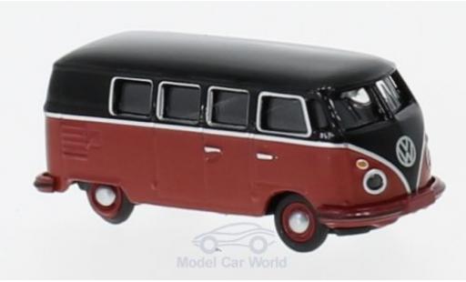 Miniature Volkswagen T1 B 1/87 Schuco c Bus noire/rouge Volkswagen T1 B 1/87 Schuco c Bus noire/rouge miniature