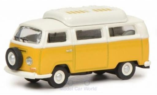 Miniature Volkswagen T2 1/87 Schuco a Camper jaune/blanche mit geschlossenem Dach Volkswagen T2 1/87 Schuco a Camper jaune/blanche mit geschlossenem Dach miniature