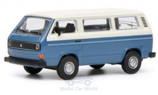 Miniature Volkswagen T3 1/64 Schuco Bus bleue/blanche Volkswagen T3 1/64 Schuco Bus bleue/blanche miniature