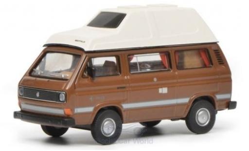Miniature Volkswagen T3 1/64 Schuco Joker marron/blanche Volkswagen T3 1/64 Schuco Joker marron/blanche miniature