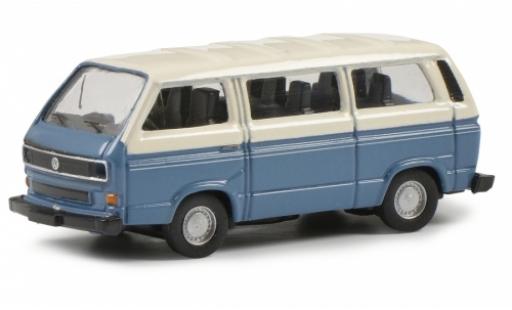 Miniature Volkswagen T3 1/87 Schuco b Bus L bleue/beige Volkswagen T3 1/87 Schuco b Bus L bleue/beige miniature