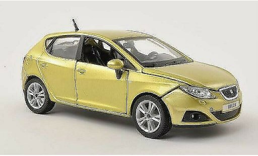 Seat Ibiza Base 1/24 Burago (6J) jaune-verte 5-Turer miniature