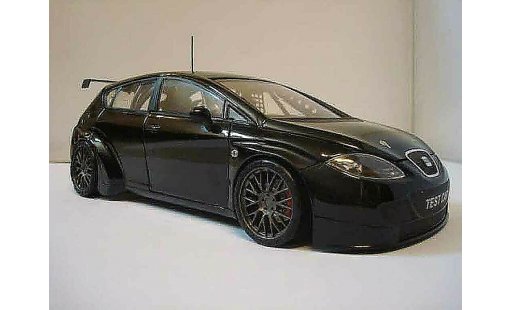 Seat Leon WTCC 1/18 Guiloy test car noir miniature