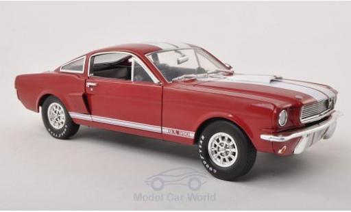 Miniature Shelby GT 1/18 Shelby Collectibles 350 rouge/blanche 1966 Legend Series mit Carroll -Signatur auf dem Fahrzeugdach ohne Vitrine Shelby GT 1/18 Shelby Collectibles 350 rouge/blanche 1966 Legend Series mit Carroll -Signatur auf dem Fahrzeugdach ohne Vitrine miniature
