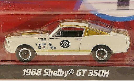 Shelby GT 350 1966 1/64 Greenlight H No.289 W.Hane / C.Hane miniature