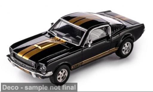 Shelby GT 1/64 Majorette 350 noire/gold 1965 1:64