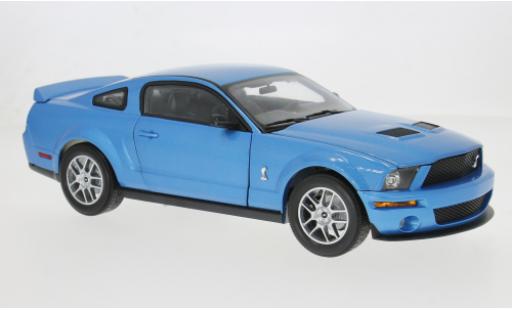 Shelby GT 1/18 Shelby Collectibles 500 bleue 2007 1:18