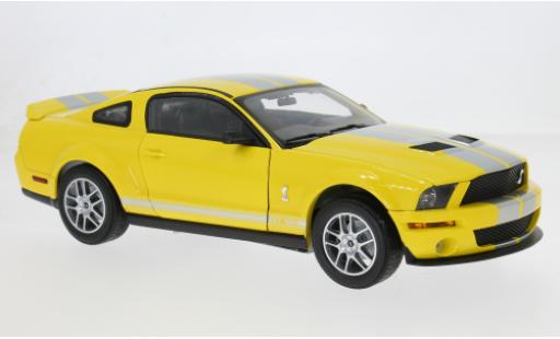 Shelby GT 1/18 Shelby Collectibles 500 jaune 2007 1:18