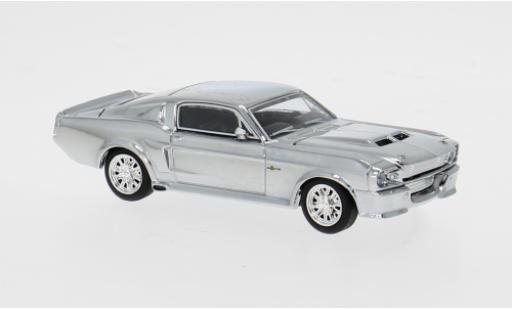 Shelby Mustang 1/64 Pop Race GT500 argent&Atilde;&copy;e 1:64 miniature