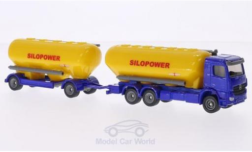Miniature Mercedes Actros 1/87 Siku Silopower Futtermittelsilohängerzug Mercedes Actros 1/87 Siku Silopower Futtermittelsilohängerzug miniature