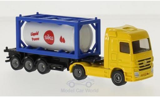 Miniature Mercedes Actros 1/87 Siku Tankcontainer-SZ Mercedes Actros 1/87 Siku Tankcontainer-SZ miniature