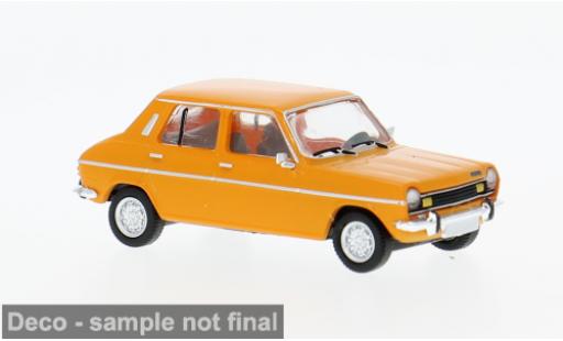 Simca 1100 1/87 PCX87 orange 1975 1:87 miniature