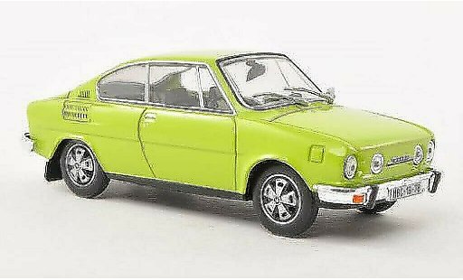 Skoda 110 R 1/43 Abrex verte miniature