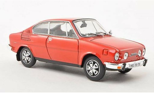 Skoda 110 R 1/43 Abrex rouge miniature
