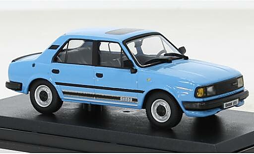 Coche miniatura Skoda 120 L azul 1984 1/43 Abrex