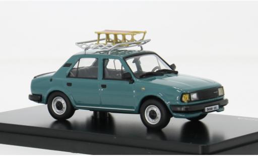 Skoda 120 1/43 Abrex L turquoise 1984 1:43 miniature