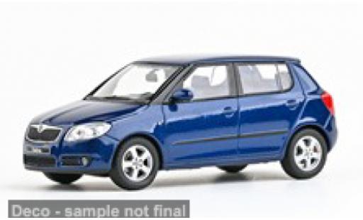 Skoda Fabia 1/43 Abrex II bleue 2006 1:43 miniature