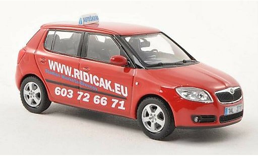 Skoda Fabia Livree Flotte 1/43 Abrex Fahrschule Zubr miniature