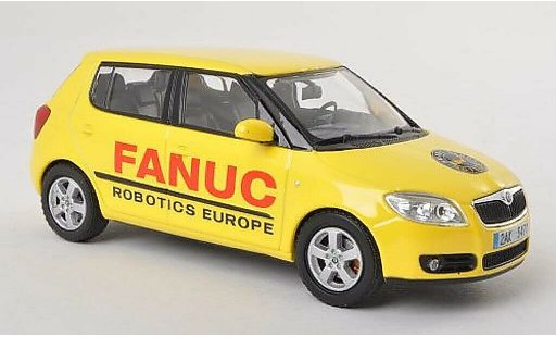 Skoda Fabia Livree Flotte 1/43 Abrex Fanuc Robotics Europe 2010 miniature