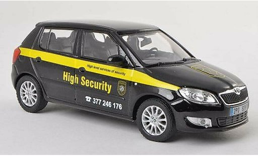 Skoda Fabia Livree Flotte 1/43 Abrex High Security 2010 miniature