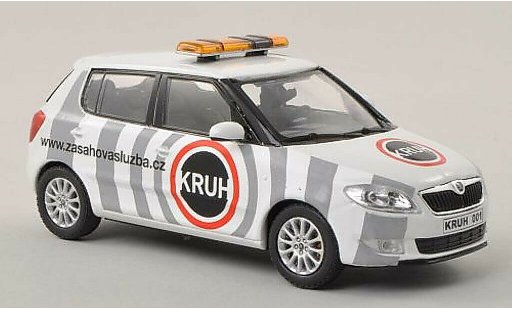 Skoda Fabia Livree Flotte 1/43 Abrex Kruh 2010 miniature