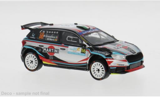 Skoda Fabia 1/43 IXO RS Rally2 Rally Islas Canaris 2025 #56 M.Granados/M.Marti 1:43 miniature