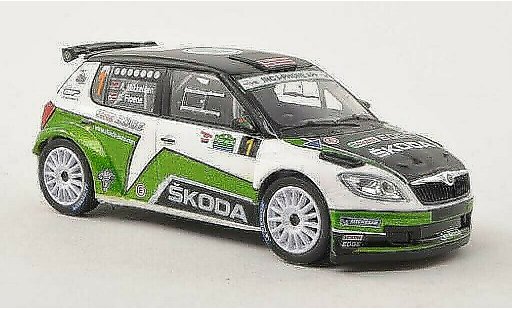 Skoda Fabia S2000 1/43 Abrex No.1 Rally Irland 2012 /O.Floene miniature