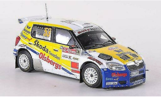 Skoda Fabia S2000 1/43 IXO No.53 Rufa Sport Rally Portugal 2010 miniature