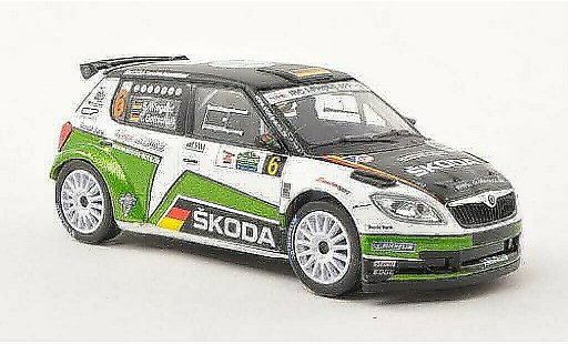 Skoda Fabia S2000 1/43 Abrex No.6 Rally Irland 2012 /T.Gottschalk miniature