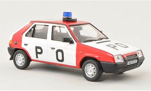Skoda Favorit Livree Officielle 1/43 Abrex PO (Tschecjhische Pompiers) 1987 miniature