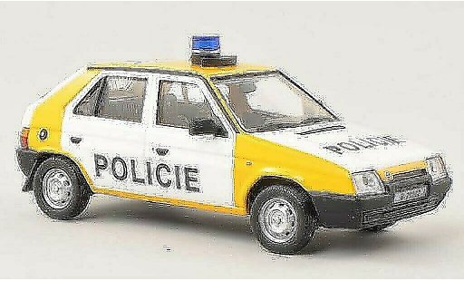 Skoda Favorit Livree Officielle 1/43 Abrex Policie (Tschechische Police) 1987 miniature