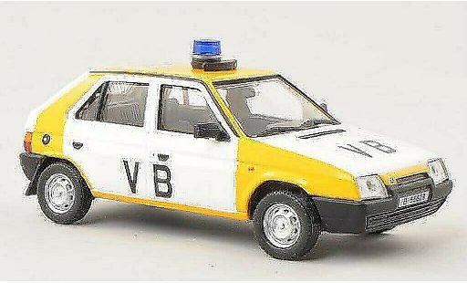 Skoda Favorit Livree Officielle 1/43 Abrex VB (Tschechische Police) 1988 miniature