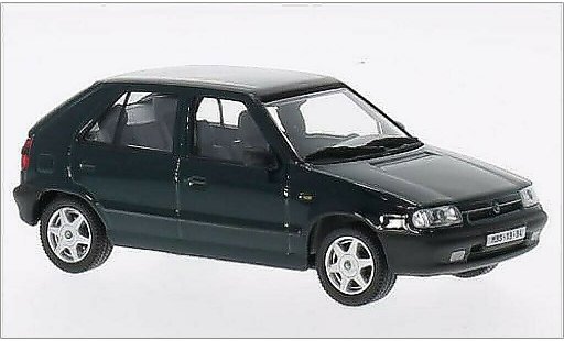 Skoda Felicia 1.3 GLXi 1/43 Abrex metallise verte 1994 miniature
