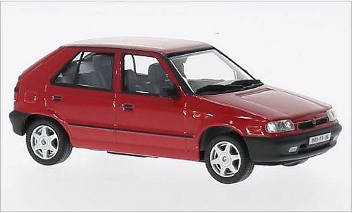 Skoda Felicia 1.3 GLXi 1/43 Abrex rouge 1994 miniature