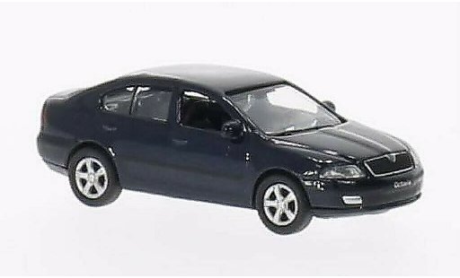 Skoda Octavia Base 1/87 Welly bleu miniature
