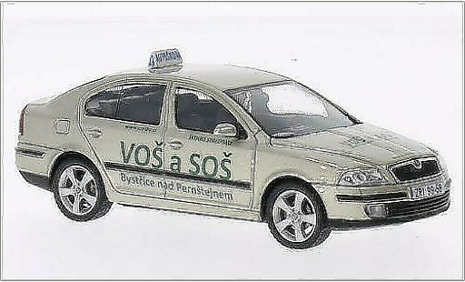 Skoda Octavia Livree Flotte 1/43 Abrex II Autoskola VOS SOS miniature
