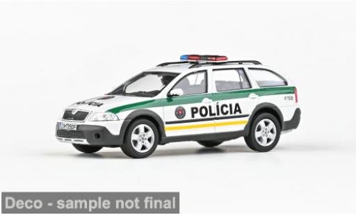 Skoda Octavia 1/43 Abrex II Combi Scout 2007 Poli&Igrave;�cia (SK) 1:43 miniature
