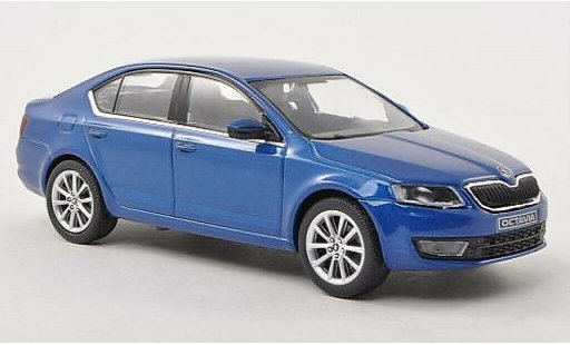 Skoda Octavia Base 1/43 Abrex III bleu 2013 miniature