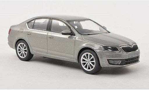 Skoda Octavia Base 1/43 Abrex III grise-beige 2013 miniature