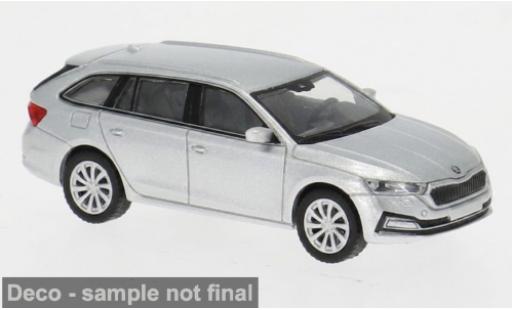 Skoda Octavia 1/87 PCX87 IV Combi grise 2019 1:87 miniature