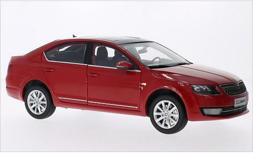 Skoda Octavia Base 1/18 Paudi rouge 2014 miniature