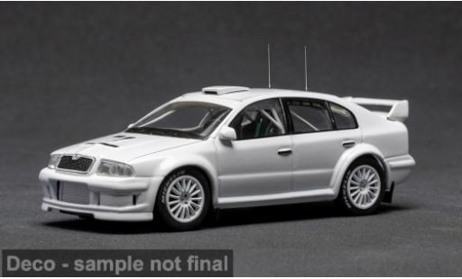 Skoda Octavia 1/43 IXO WRC blanche 2001 1:43 miniature
