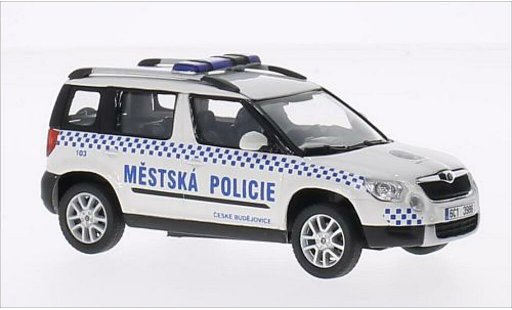 Skoda Yeti Livree Flotte 1/43 Abrex Mestska Policie miniature