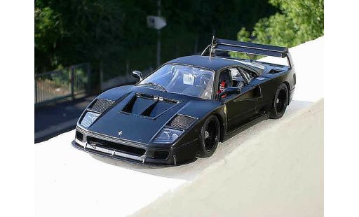 Ferrari F40 LM 1/18 Polistil noire miniature